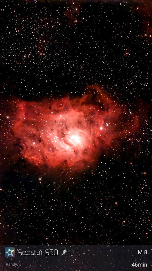 1015     Lagoon Nebula     R-524D     M8